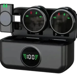 Microfone de Lapela Tipo C - Imã Sem Fio MK19