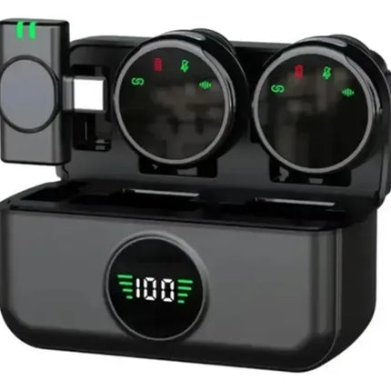 Microfone de Lapela Tipo C - Imã Sem Fio MK19