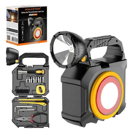Caixa de Ferramentas com Luz H'Maston HW20