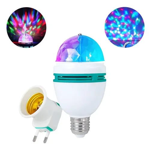 Lâmpada Led Giratória Globo