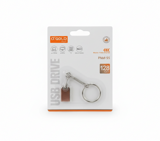 Pendrive + Chaveiro 128GB PNM-55
