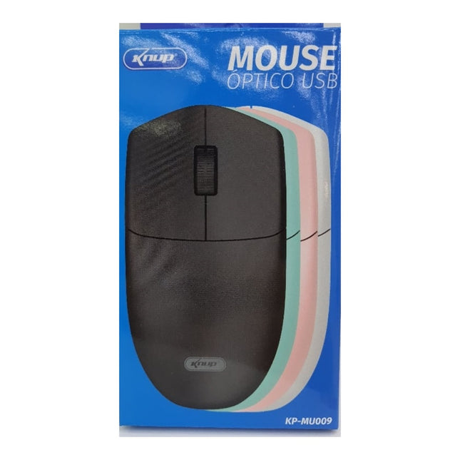 Mouse Óptico com Fio USB Knup KP-MU009