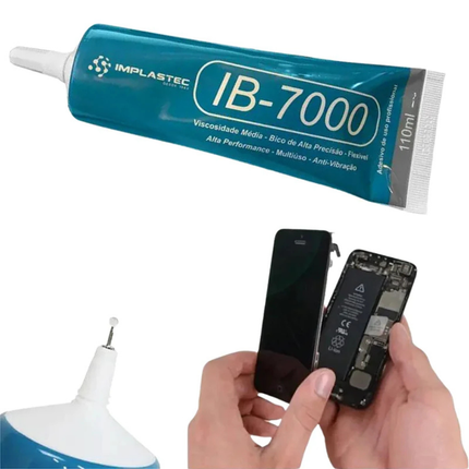 Cola Transparente Implastec 110ml