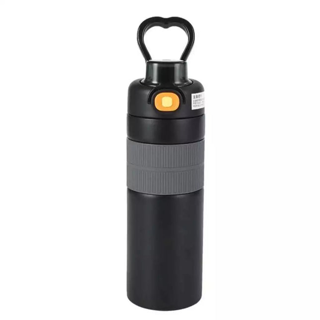 Garrafa Térmica Com Revestimento Emborrachado 600ml