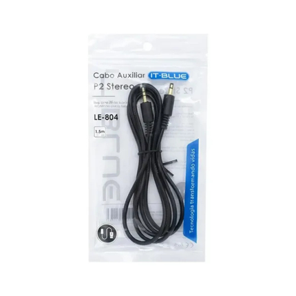 Cabo P2 P2 1,5m it-blue LE-804