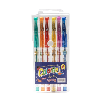 Caneta em gel - 6 cores