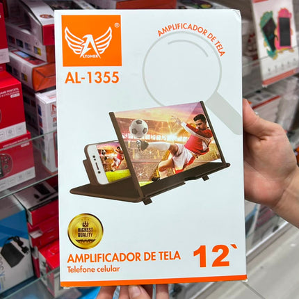 Amplificador de Tela 12 polegadas para Celular AL-1355