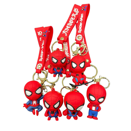 Chaveiro Homem Aranha - Pacote 6un