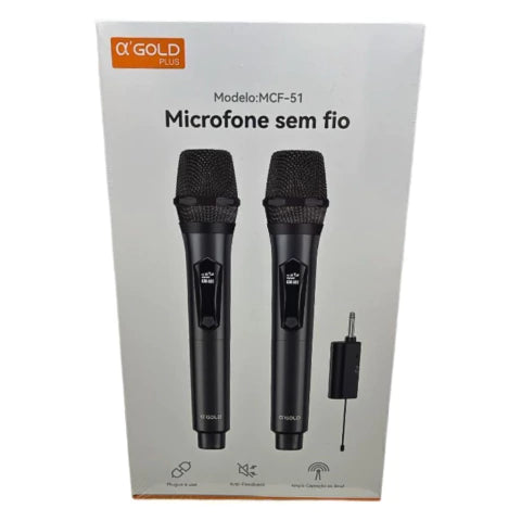 Microfones Sem Fio MCF-51