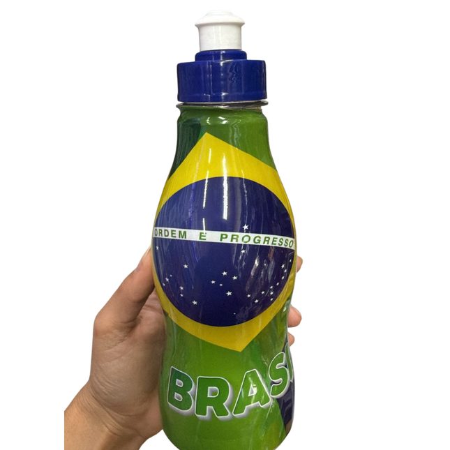 Garrafa Squeeze Verde Brasil