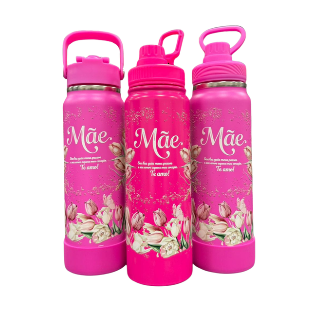 Garrafa Térmica Dia das Mães 800ml