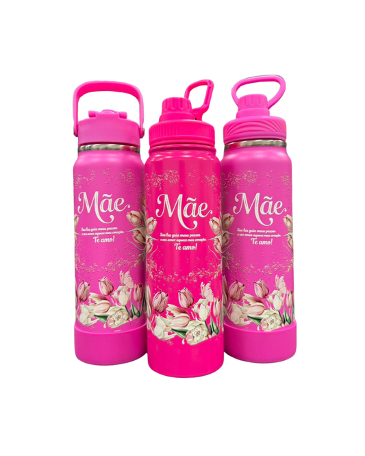 Garrafa Térmica Dia das Mães 800ml