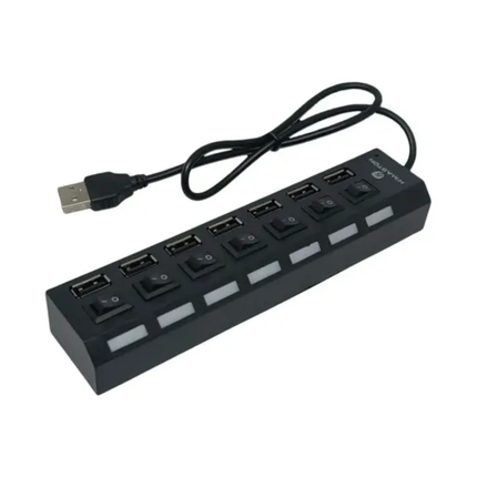 Hub USB 7 Multi Portas H'Maston HA02