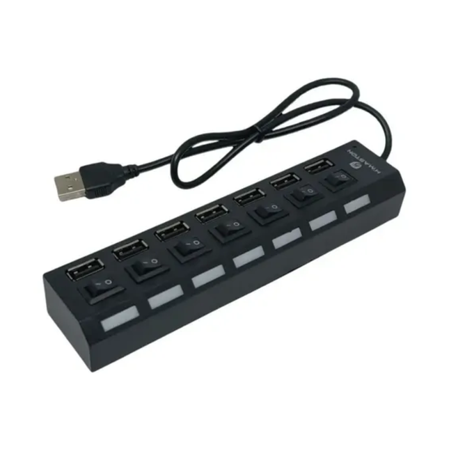 Hub USB 7 Multi Portas H'Maston HA02