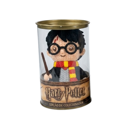 Boneco 3D Bruxo de Óculos Colecionável