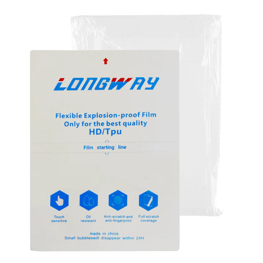 Película Transparente 13" - Pacote 10un