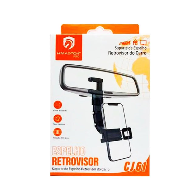 Suporte Para Celular Retrovisor H'Maston CJ61