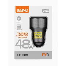 Carregador Veicular Lelong LE-536