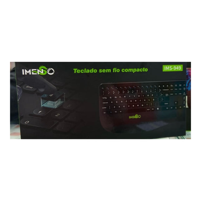 Teclado Sem Fio Compacto Imenso IMS-949