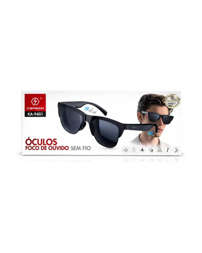 Óculos com Fone Bluetooth sem fio KA-9401