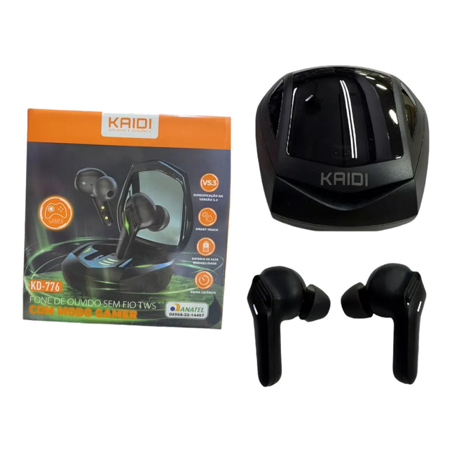 Fone Bluetooth TWS Gamer Kaidi KD-776