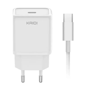 Carregador Tomada 20W Tipo C Kaidi KD-669