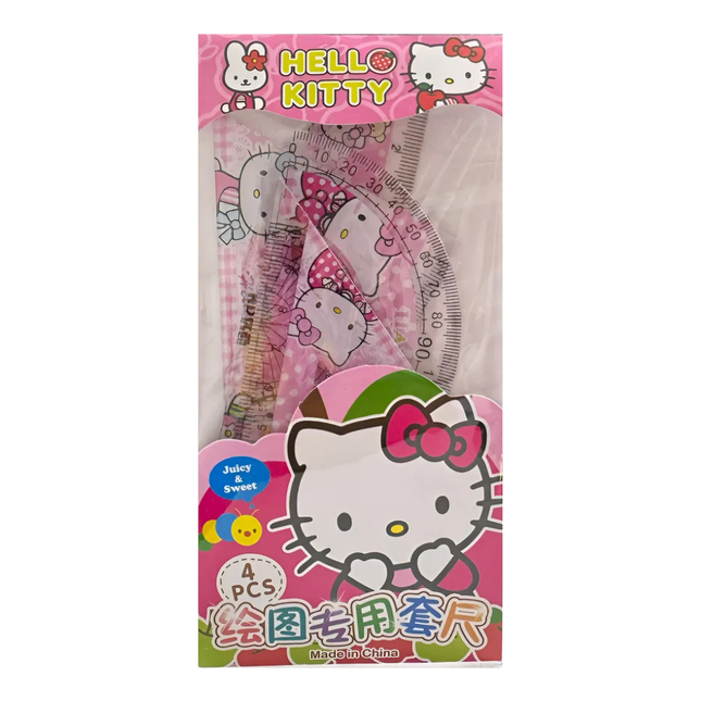 Kit Réguas Hello Kitty