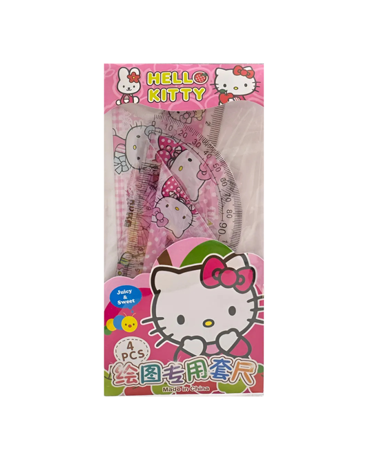 Kit Réguas Hello Kitty