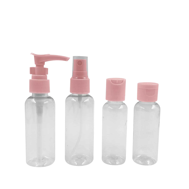 Kit Viagem 4 Frascos para Produto