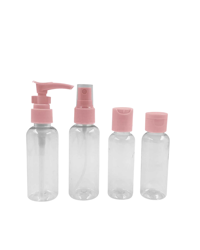 Kit Viagem 4 Frascos para Produto