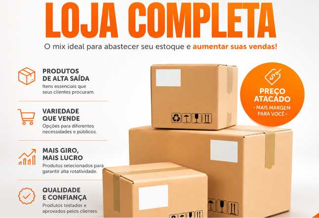 KIT LOJA COMPLETA