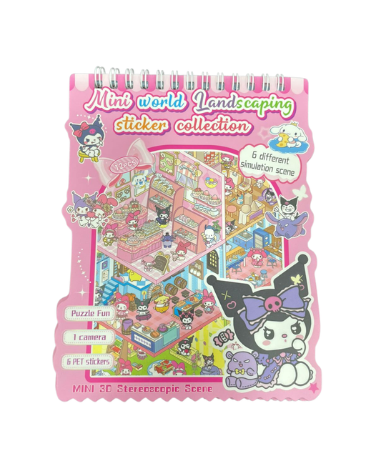 Livrinho de Adesivos Mini Mundo