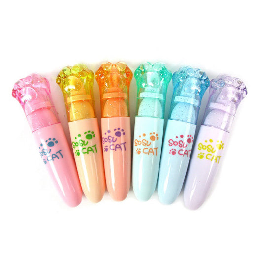 Marca Texto Mini 6 Cores