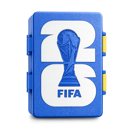 Porta Figurinhas Da Copa 2 Compartimentos