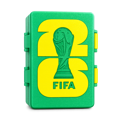 Porta Figurinhas Da Copa 2 Compartimentos