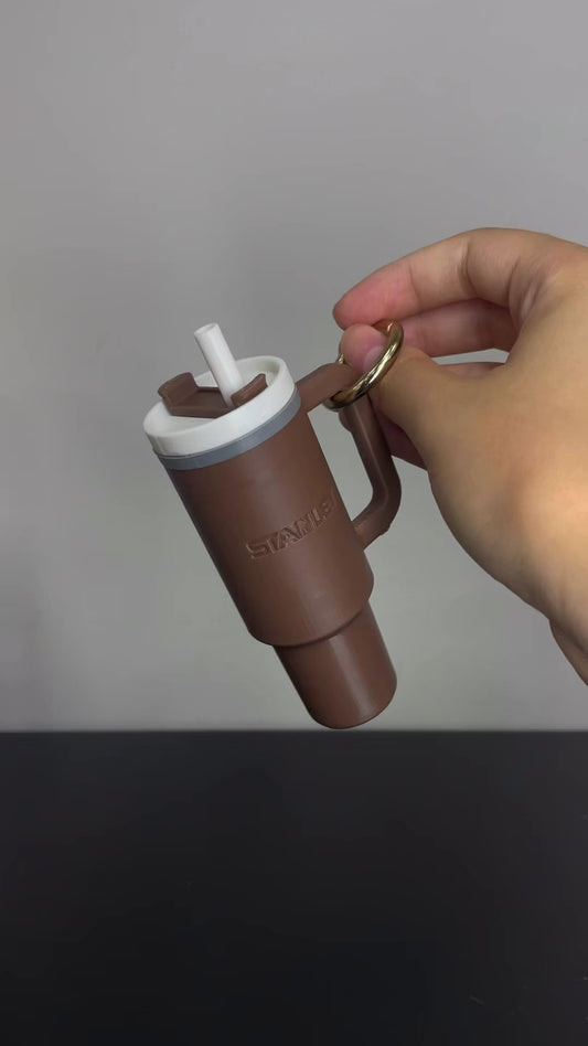 Copo Térmico da Virgínia + Chaveiro Porta Gloss