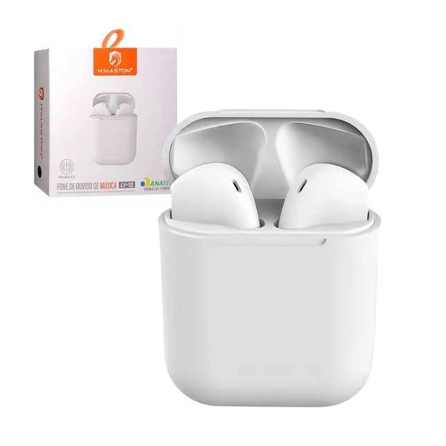 Fone De Ouvido S/fio Bluetooth H'maston Ly-12