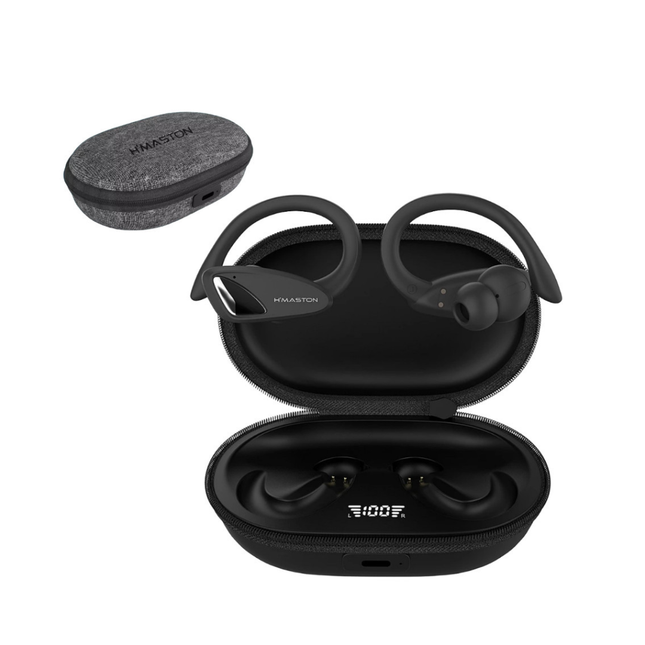 Fone de Ouvido Esportivo H'Maston Bluetooth com Luz Led RS53