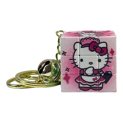 Chaveiro Cubo Mágico Hello Kitty - Pacote 6 UN
