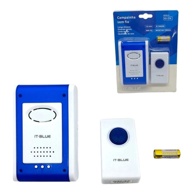 Campainha Sem Fio It-Blue SD-171A