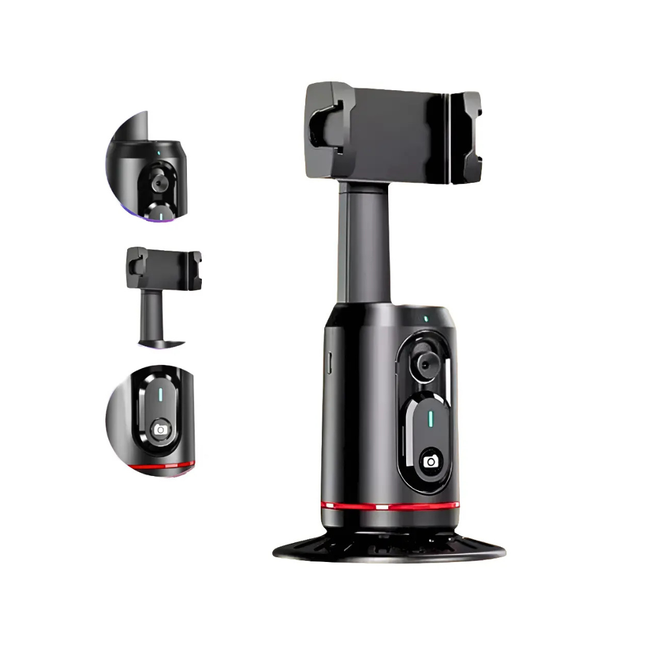Suporte Celular Inteligente 360° Rastreamento Facial PEI-SK15