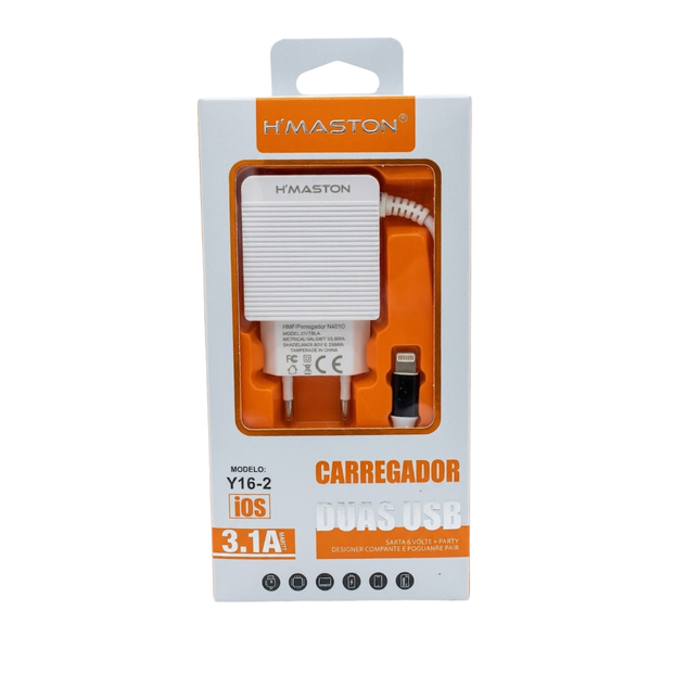 Carregador iPhone H'Maston Y16-2